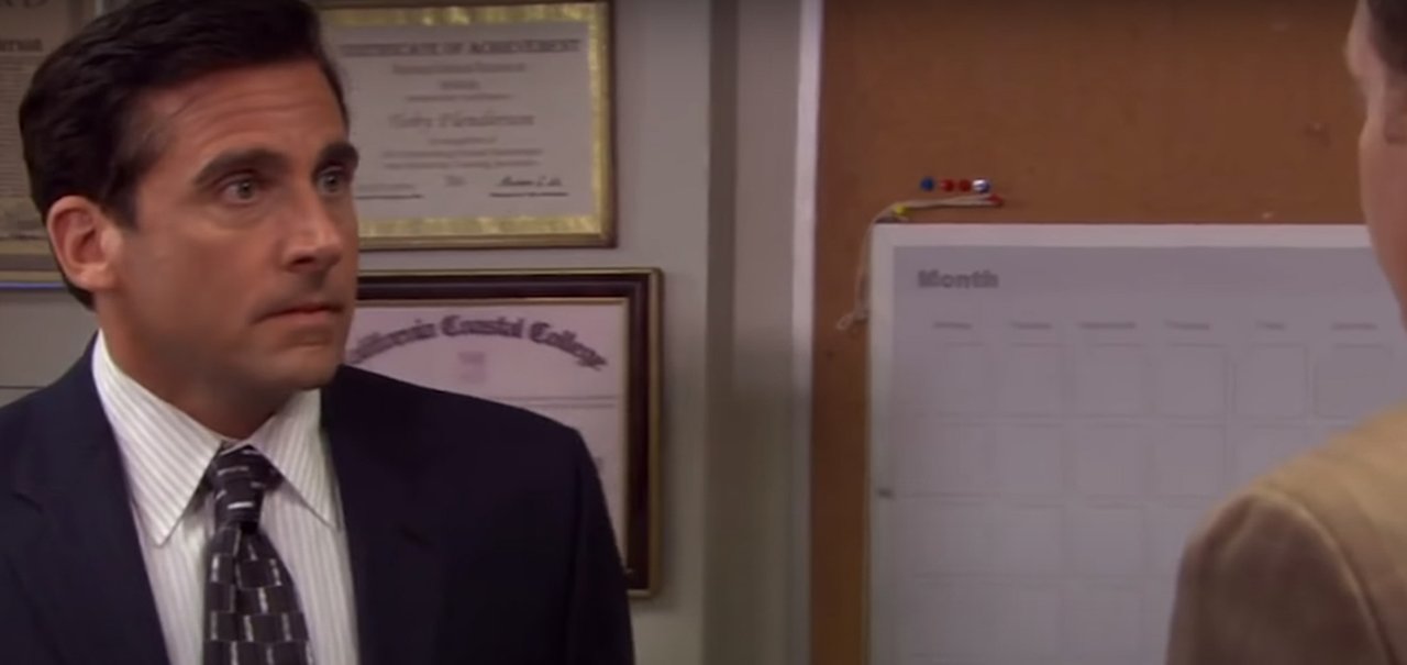 The Office: meme do grito de Michael Scott foi improvisado