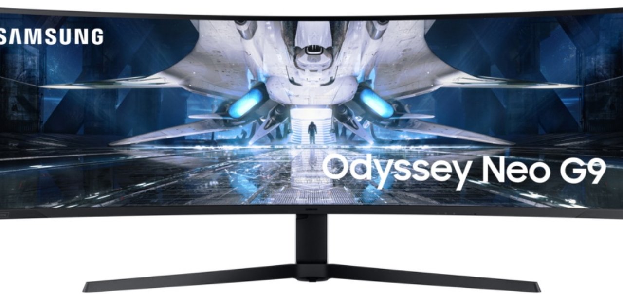 Samsung anuncia monitor gamer Odyssey Neo G9 com Mini LED