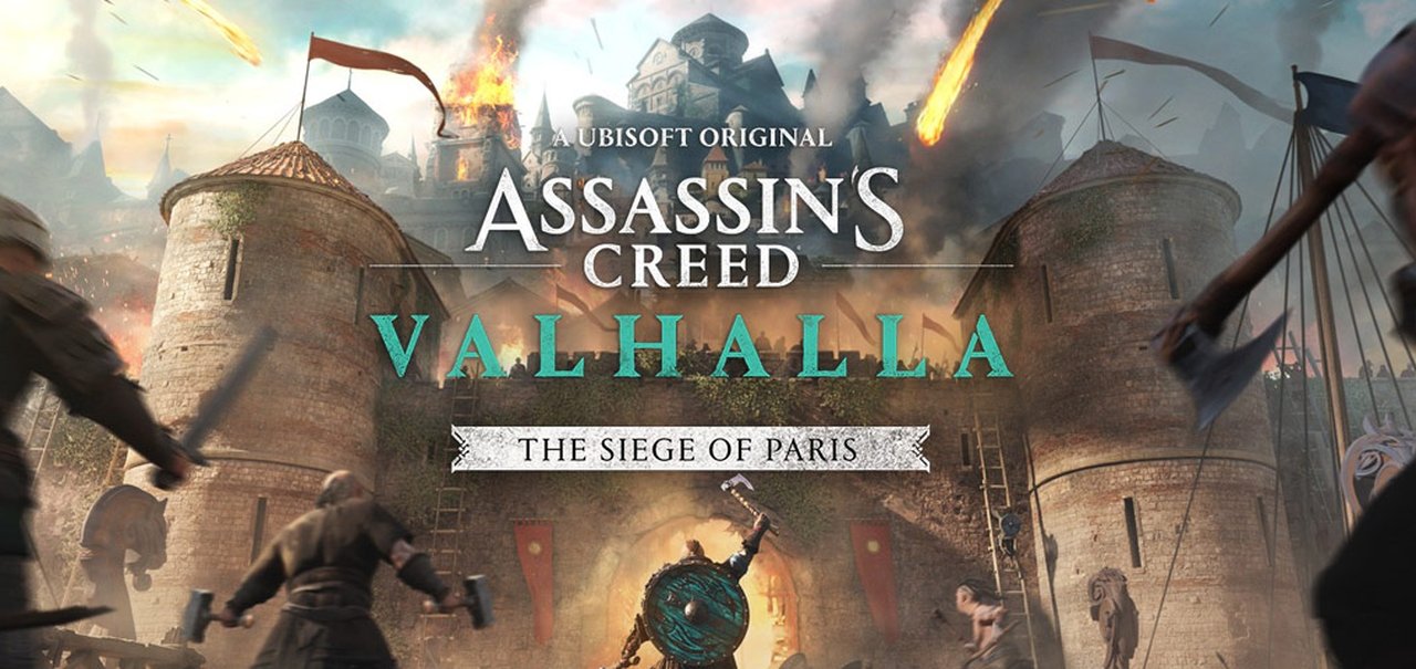 Assassin's Creed Valhalla recebe DLC Siege of Paris em agosto