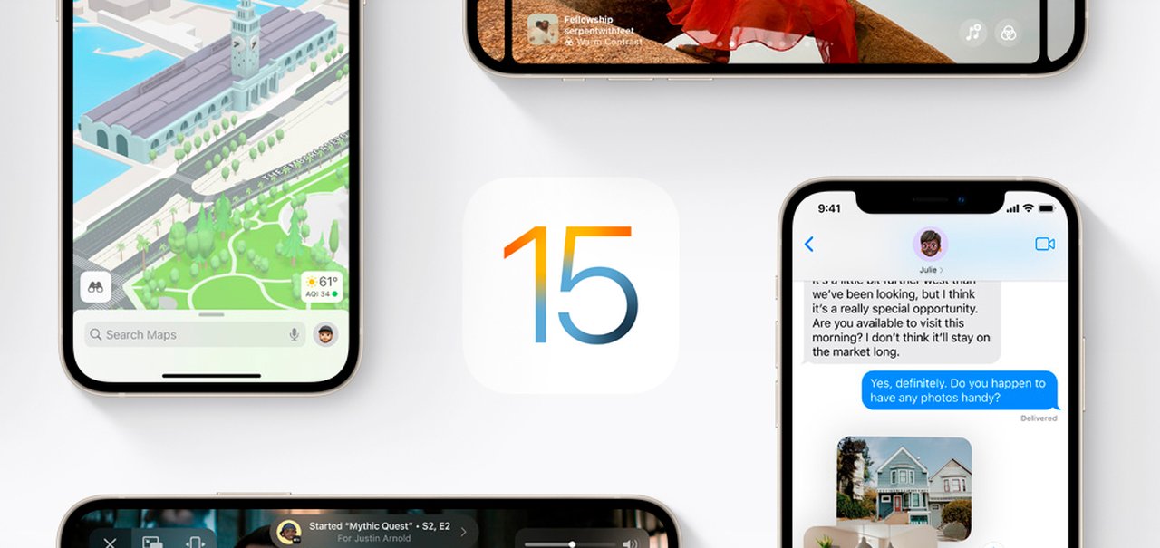 Apple lança novo beta do iOS 15 e iPadOS com novidades no Safari