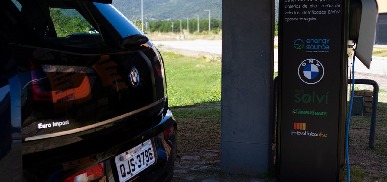 BMW cria sistema de recarga elétrica solar para carros no Brasil