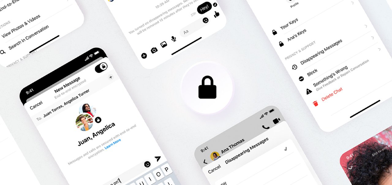 Facebook Messenger recebe criptografia de ponta a ponta