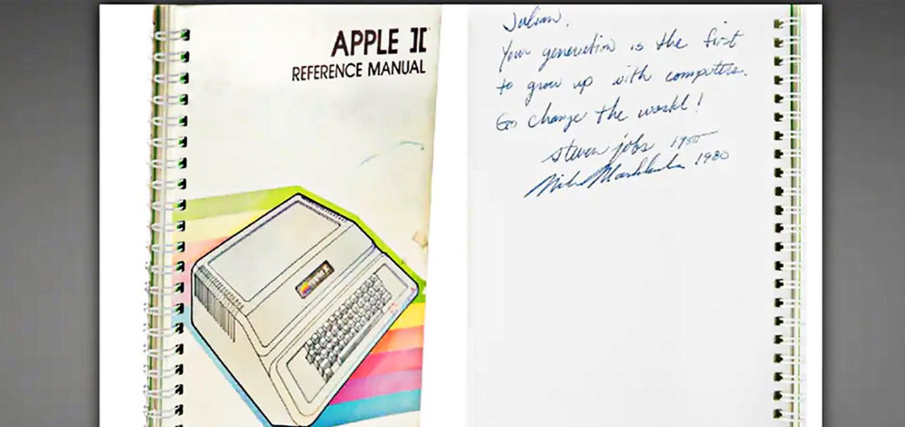 Apple II: manual assinado por Jobs é vendido por R$ 4,2 milhões