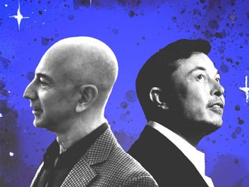 Musk diz que principal trabalho de Bezos é processar a SpaceX