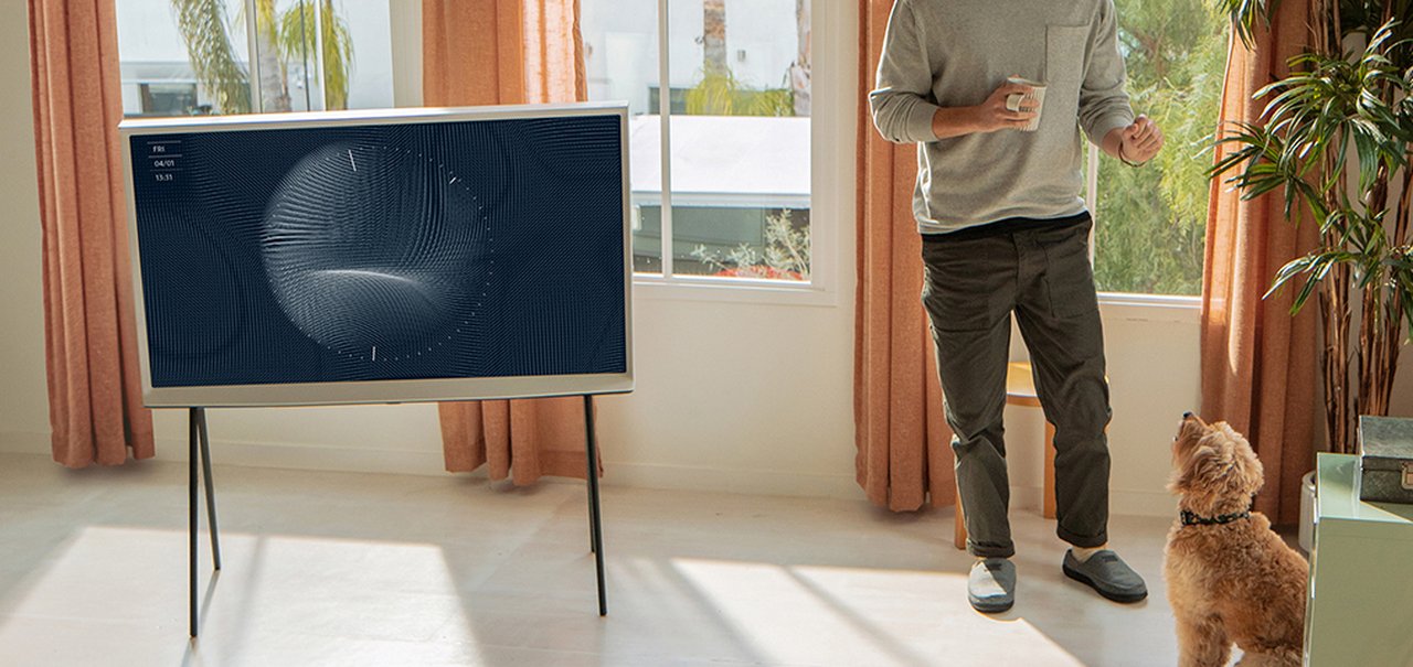 Samsung The Serif, TV focada em design, chega ao Brasil