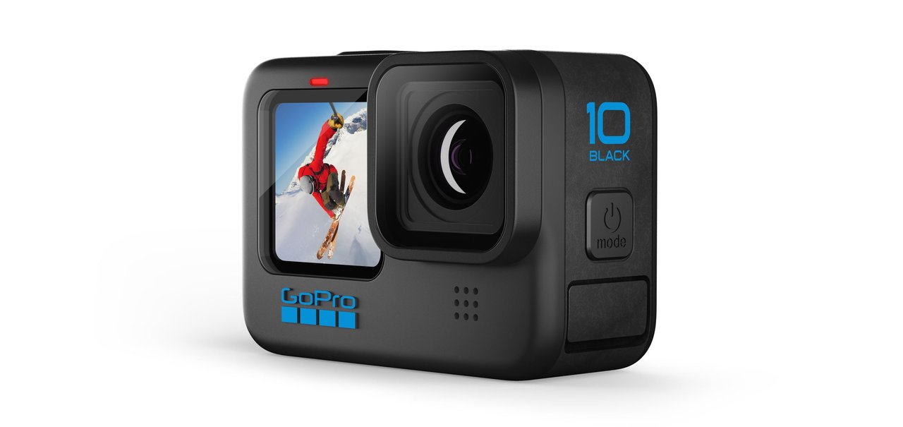 GoPro Hero 10 Black é lançada com o dobro de desempenho da Hero 9