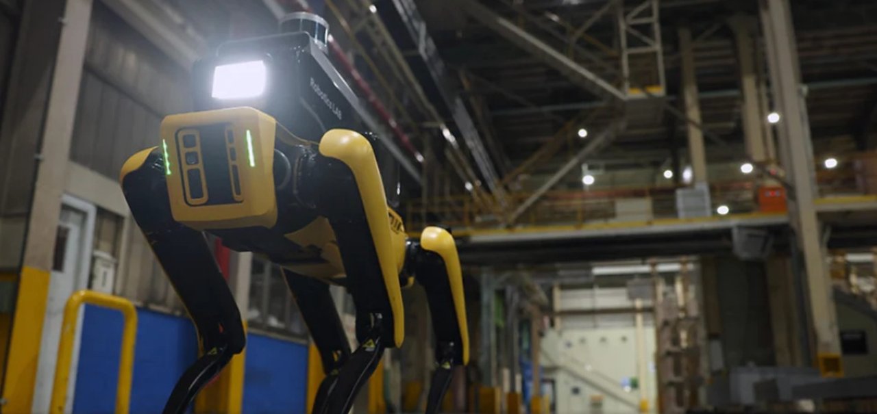 Cão-robô da Boston Dynamics vai monitorar fábrica da Hyundai