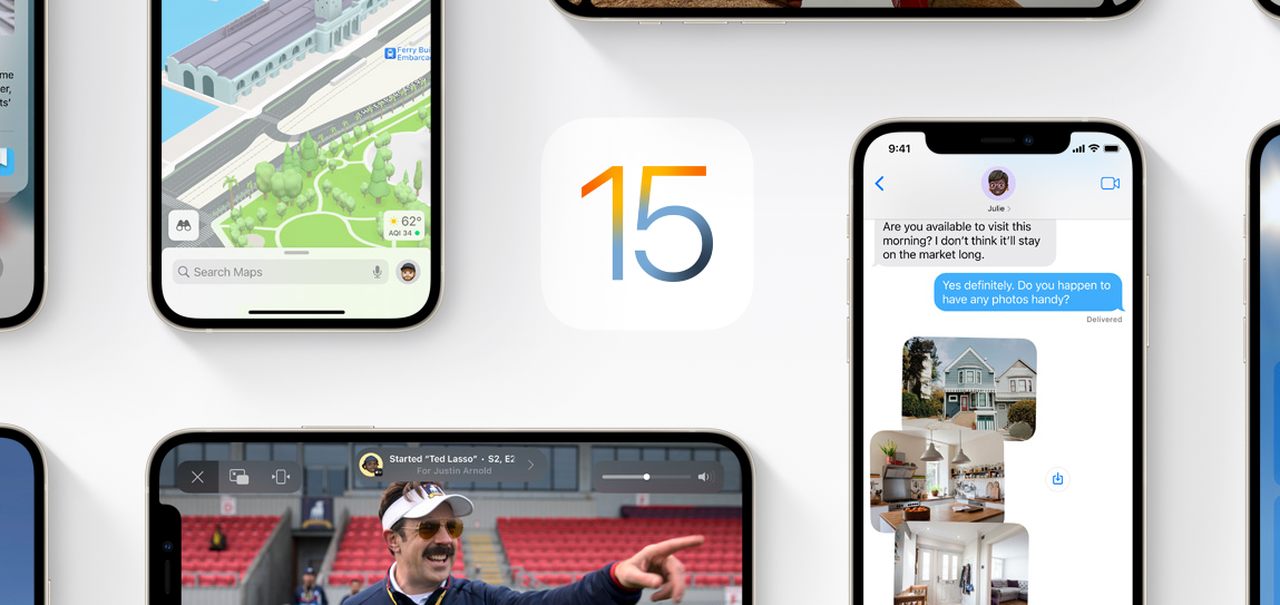 iOS 15 chega nesta segunda-feira (20)