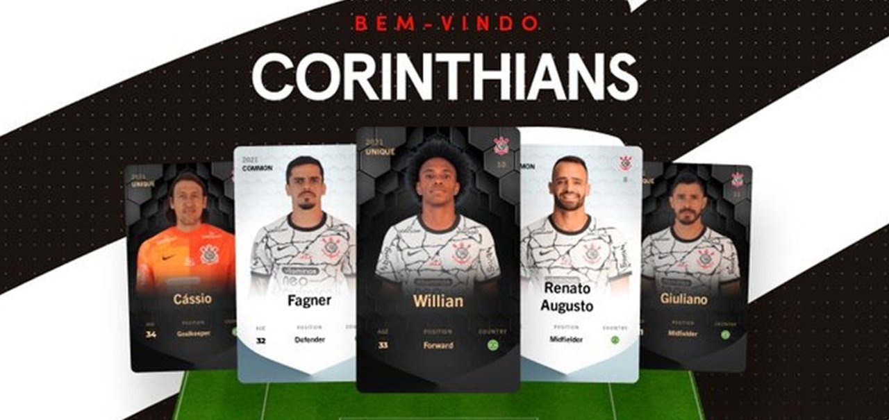 Corinthians faz parceria com Sorare para criar cards digitais colecionáveis