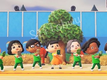 Squid Game, a série Round 6, é recriada em Animal Crossing!