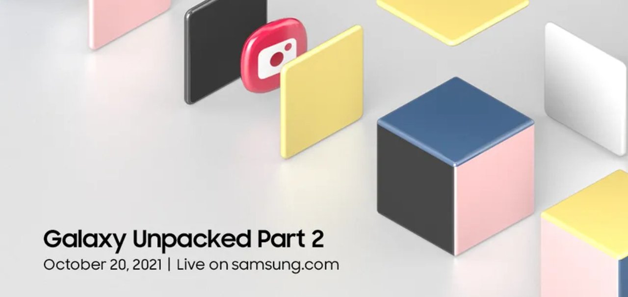 Samsung anuncia Galaxy Unpacked para 20 de outubro