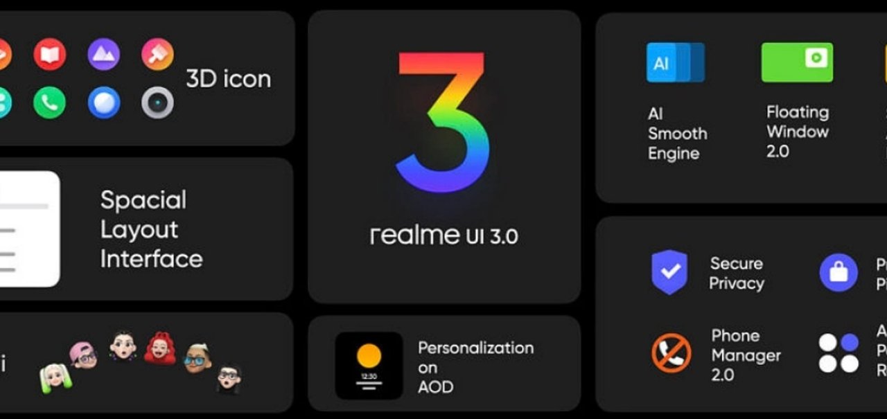 Realme UI 3: veja celulares que receberão Android 12 com a interface