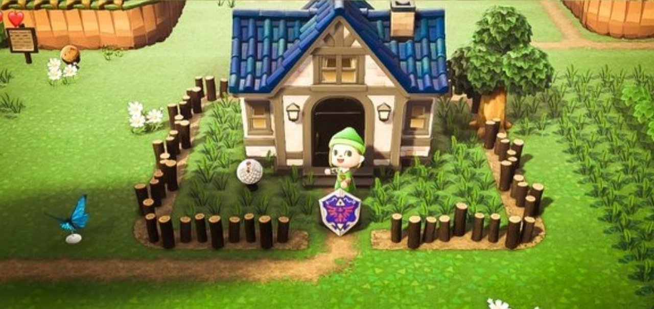 Jogadora de Animal Crossing recria vila de Zelda com muitos detalhes