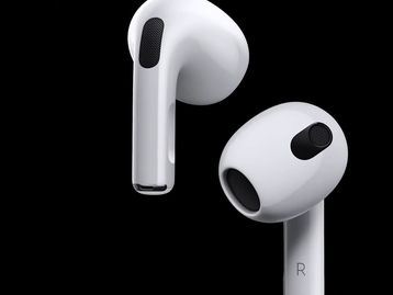 Apple anuncia AirPods 3 com novo design e bateria maior