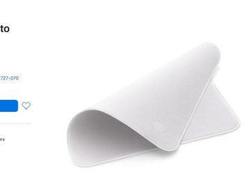 Apple lança pano de polimento por 'apenas' R$ 220 