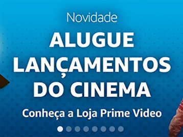 Amazon Prime Video agora oferece aluguel de filmes