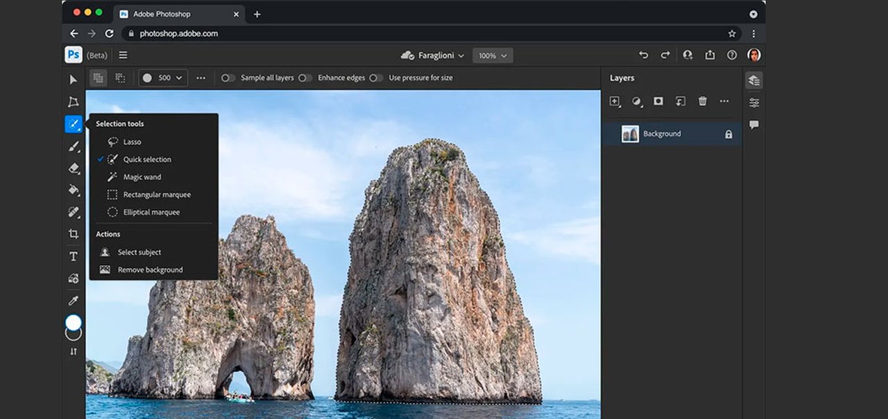 Adobe permite usar Photoshop e Illustrator no navegador