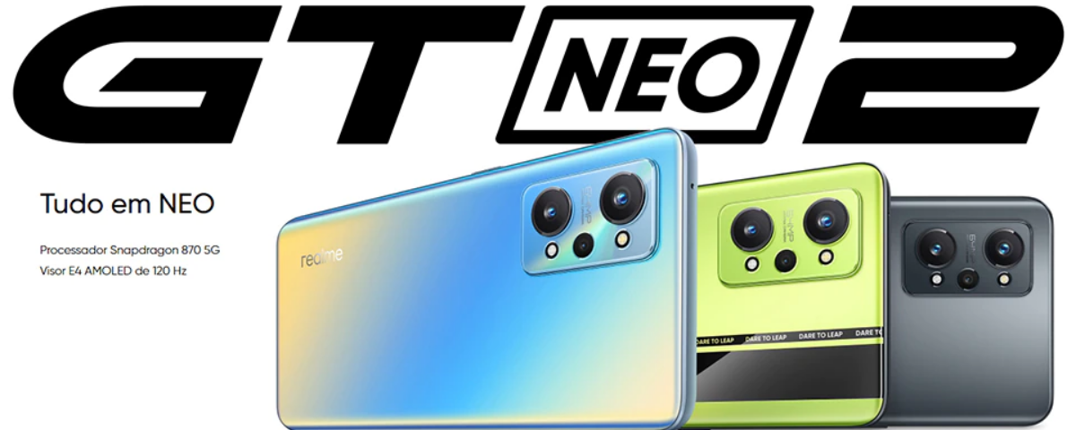 Realme GT Neo 2: versão global já está à venda para brasileiros