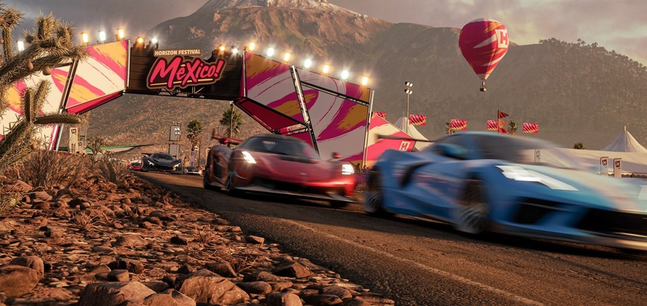 Forza Horizon 5 bateu pico de 80 mil jogadores simultâneos no PC