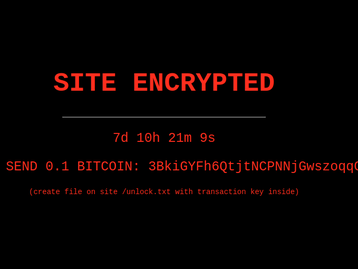 Sites do WordPress são hackeados por falso ransomware