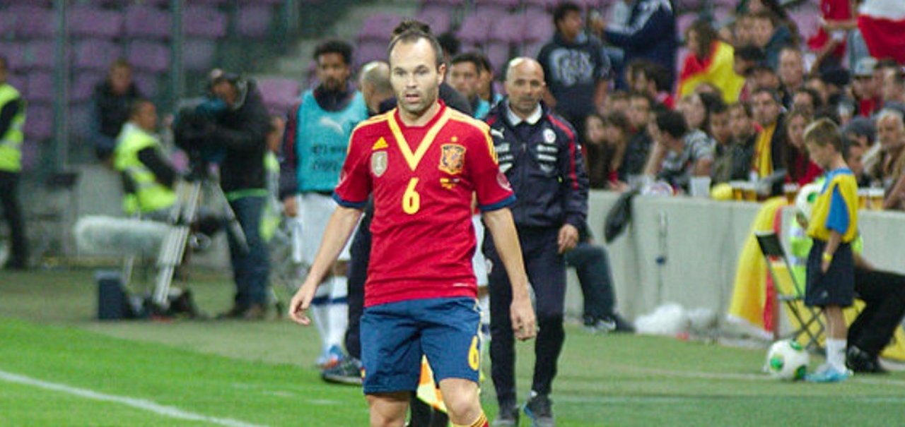 Iniesta é advertido por governo da Espanha ao promover a Binance