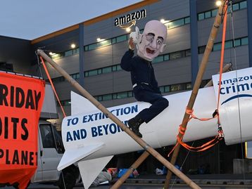 Amazon sofre protestos no Brasil e na Europa em plena Black Friday
