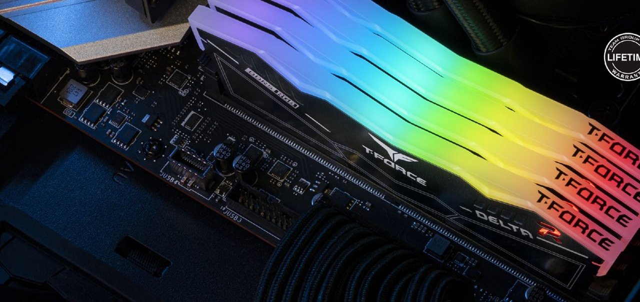 Teamgroup e Asus lançam memória DDR5 TUF T-Force Delta