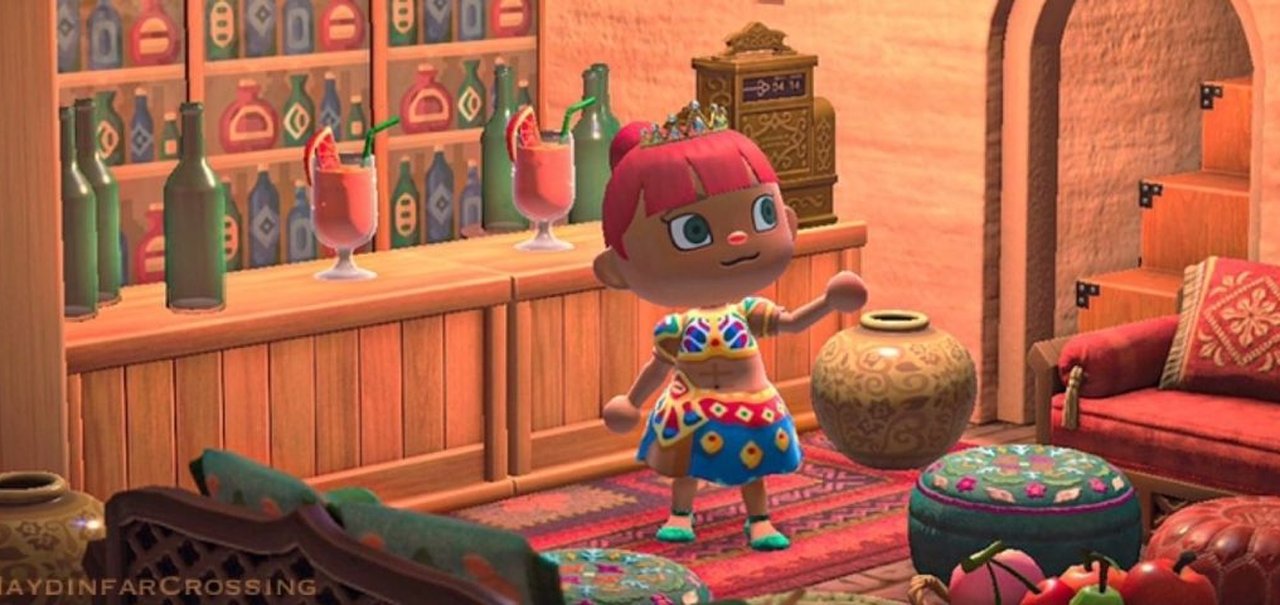 Fã de Zelda: BOTW recria vários cenários do game em Animal Crossing