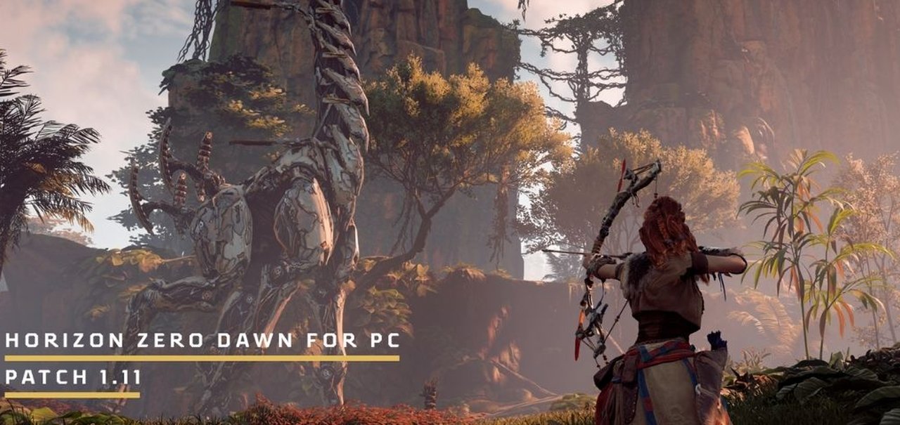 Horizon Zero Dawn recebe suporte ao DLSS em novo update no PC