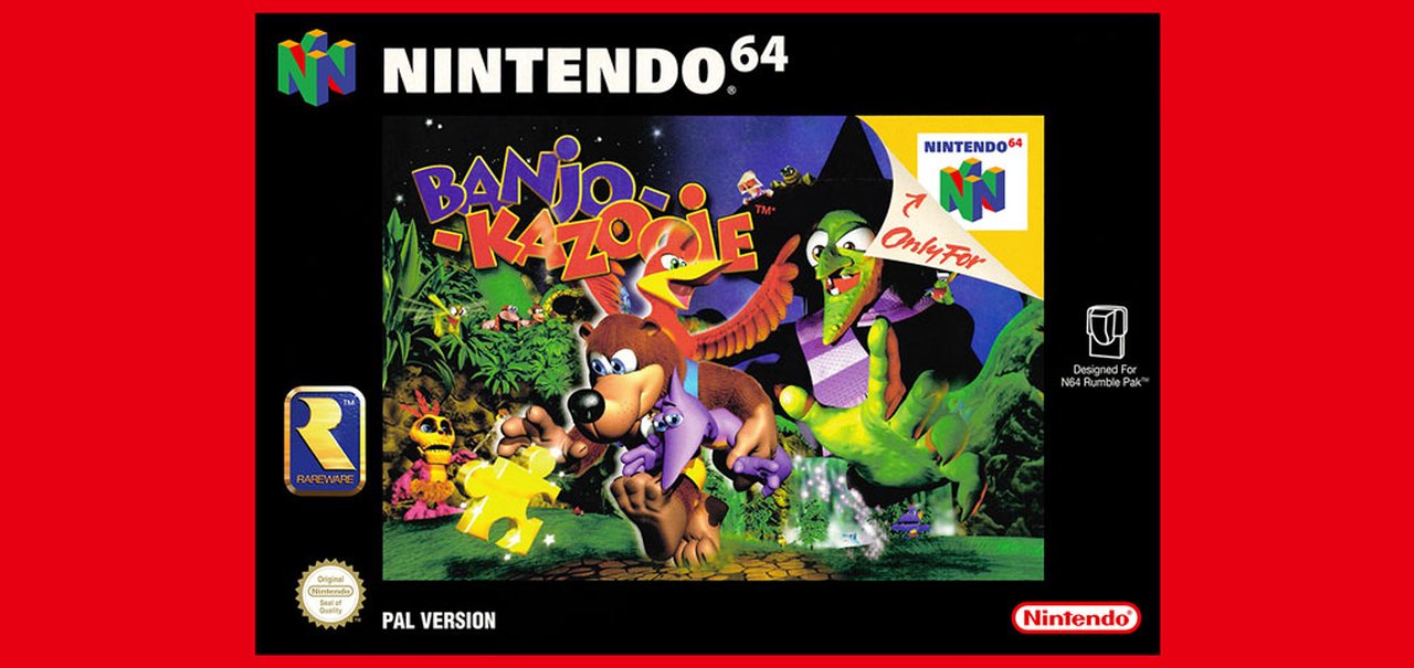 Banjo-Kazooie ganha data de lançamento no Nintendo Switch Online