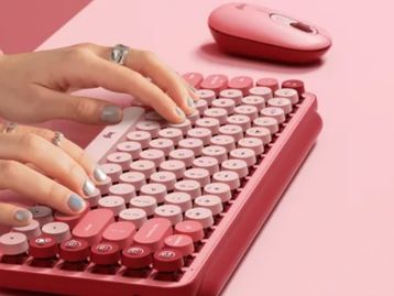 Logitech lança teclado e mouse sem fio da linha POP no Brasil