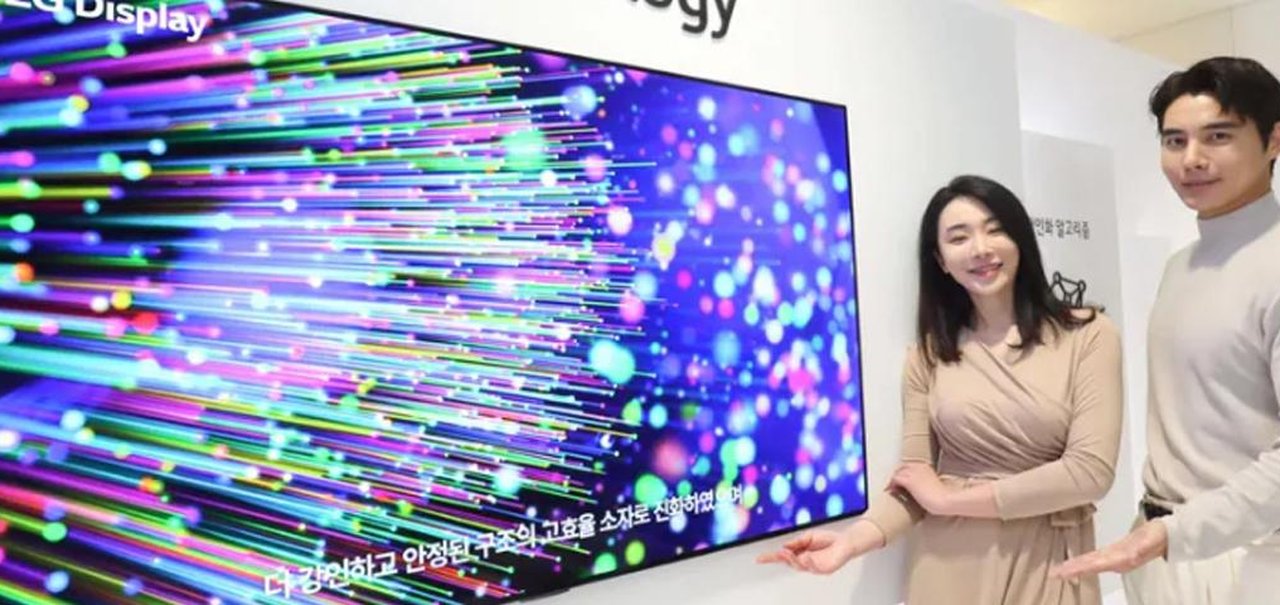 LG revela OLED EX com até 30% mais brilho e nitidez para TVs