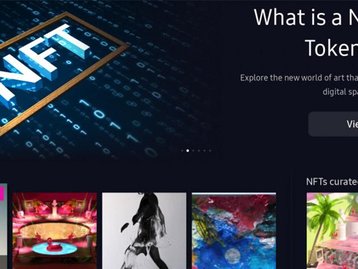 Samsung traz sistema de compra de NFTs em suas novas Smart TVs