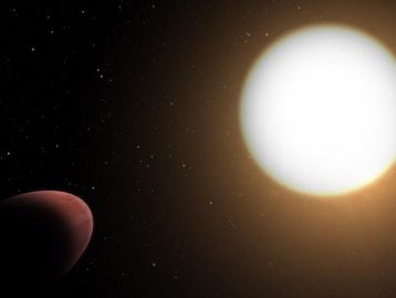 Missão espacial revela planeta deformado em forma de bola de rúgbi