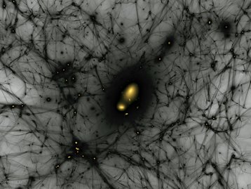 Astrônomos encontram estranha galáxia sem matéria escura