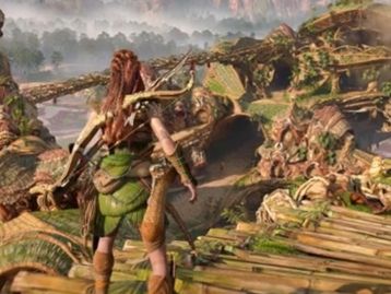 Horizon Forbidden West está pronto e ganha vídeo com versão do PS4 Pro