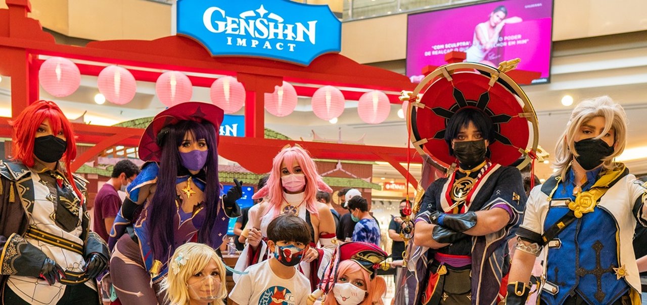 Genshin Impact: shopping em São Paulo recebe evento gratuito do game