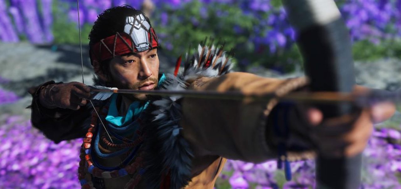 Ghost of Tsushima ganha roupa inspirada em Horizon Forbidden West