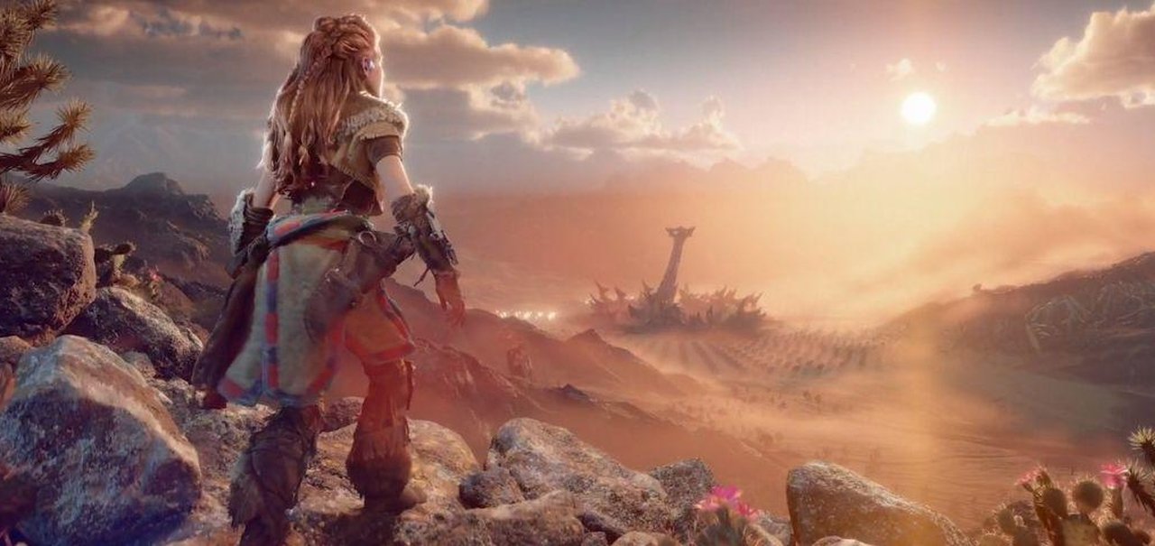 Horizon Forbidden West já pode ser baixado no PS4 e PS5