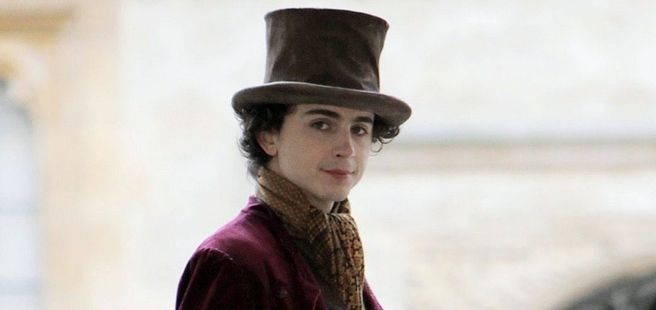 Timothée Chalamet: novos registros mostram ator como Willy Wonka