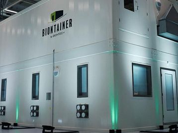 BioNTainer: módulo com contêineres fará vacinas em massa na África