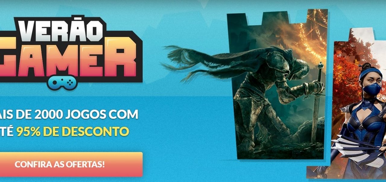 Nuuvem tem promoção do ‘Verão Gamer’ com descontos de até 95%