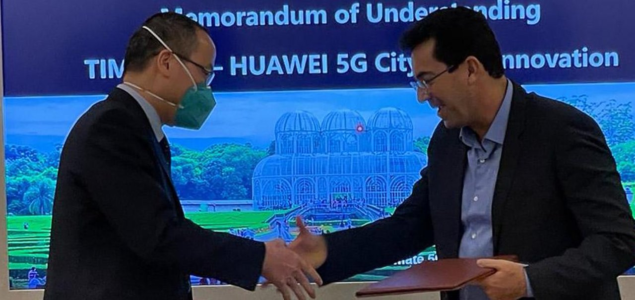 Tim e Huawei querem que Curitiba seja 1ª cidade 5G do Brasil