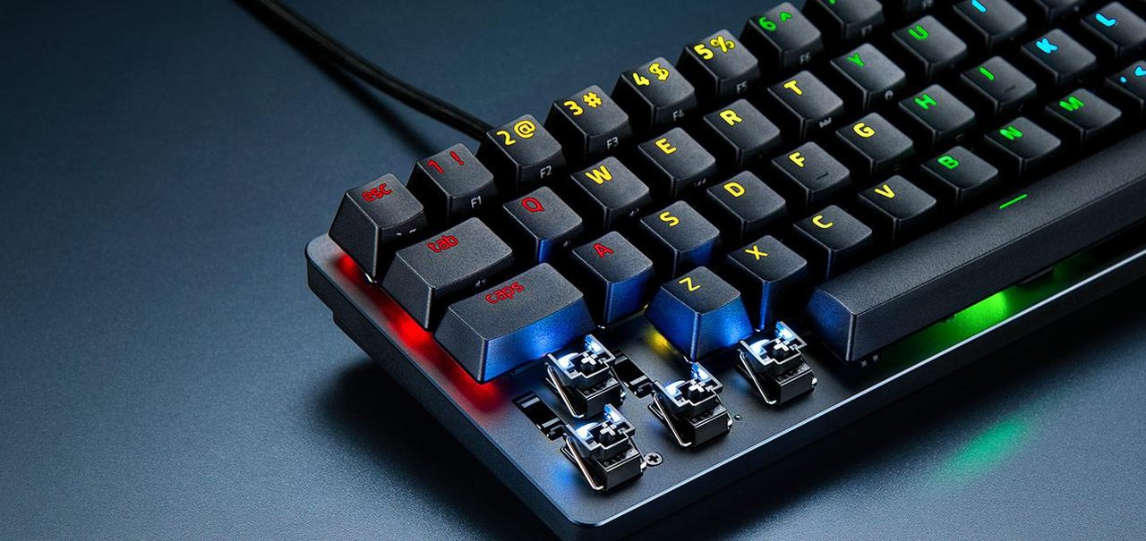 Razer anuncia teclado analógico compacto Huntsman Mini Analog