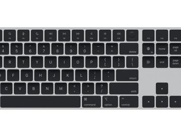 Apple lança mouse, teclado, trackpad e cabo na cor preta