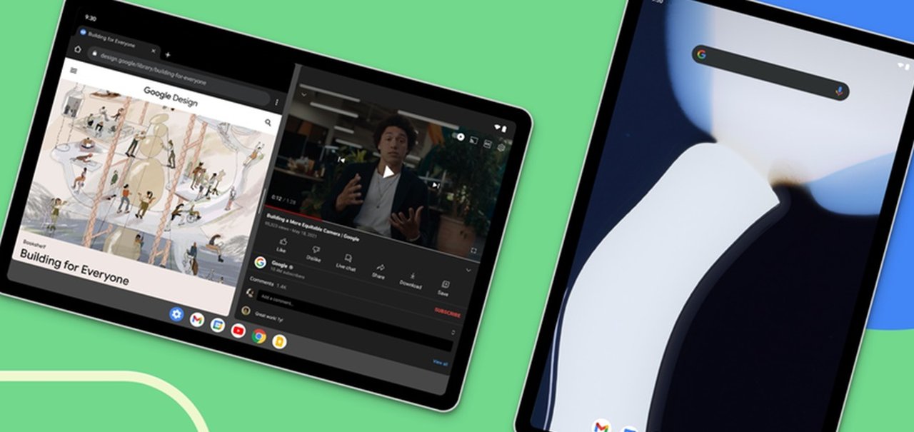 Conheça o Android 12L, sistema voltado para tablet e dobráveis
