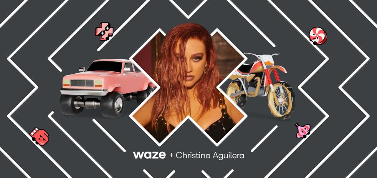 Waze adiciona voz de Christina Aguilera para celebrar mês da mulher