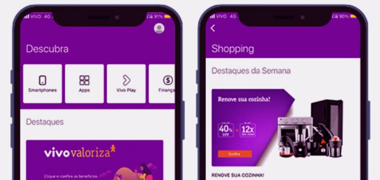 Vivo lança nova versão do seu app de autoatendimento