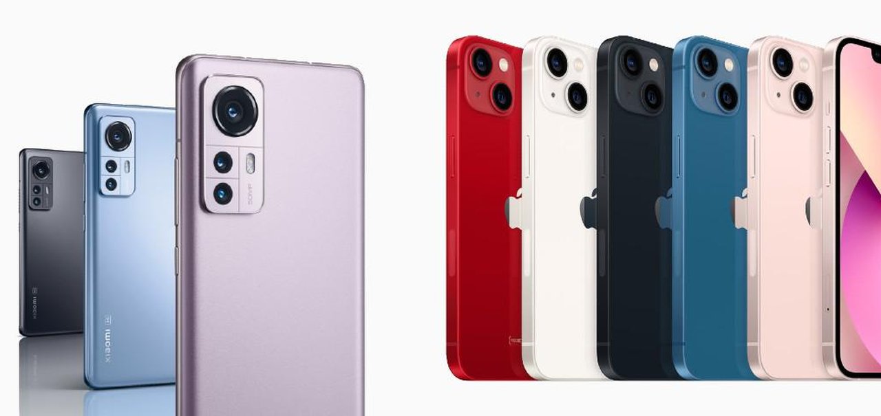 iPhone 13 vs Xiaomi 12: veja diferenças de hardware