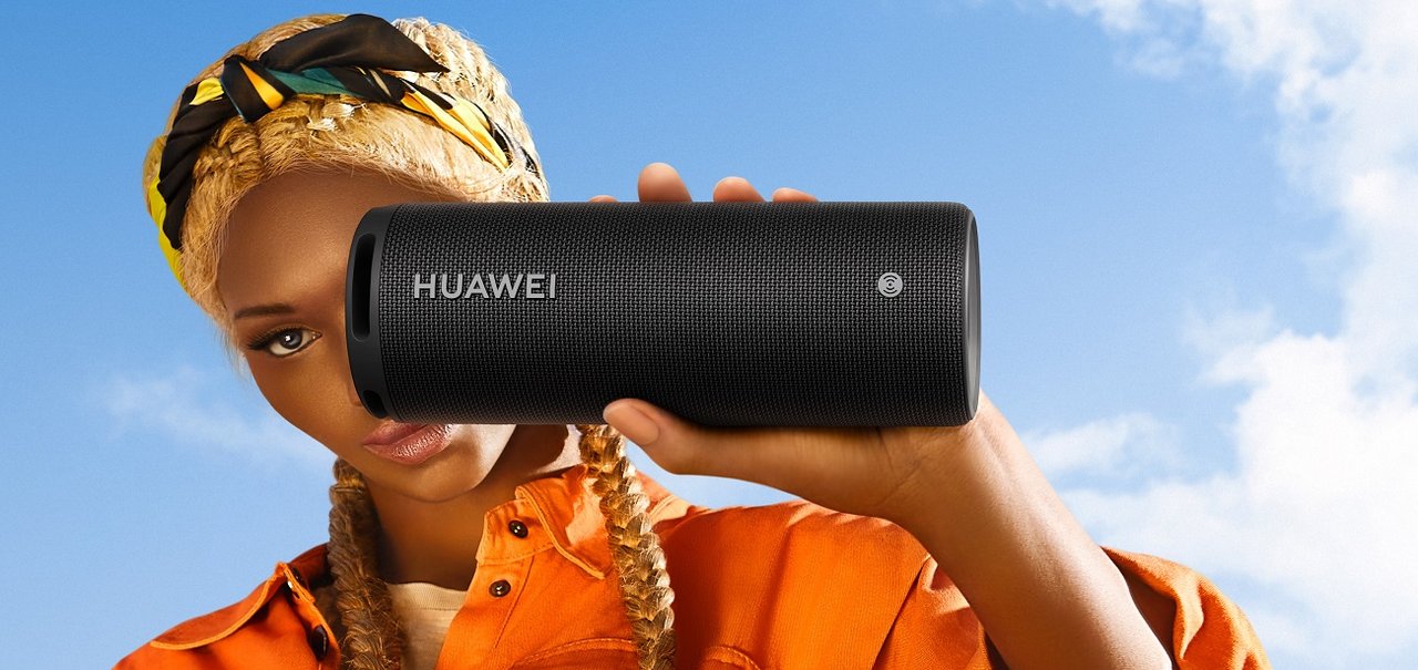 Huawei lança caixa bluetooth Sound Joy com 26h de bateria no Brasil